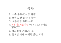 [광고경영론] 처음처럼 IMC분석-2
