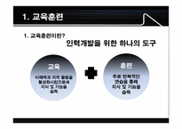[인적자원관리] 교육훈련-2