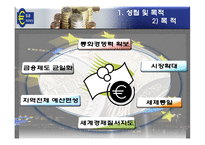 [경제통합론] 유럽의 통화통합(유로화)-4