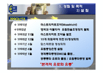 [경제통합론] 유럽의 통화통합(유로화)-8