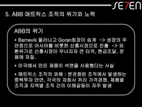 [조직구조론] ABB사 의 글로벌 매트릭스조직구조-15