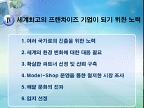 비비큐 BBQ의 중국진출과 다국적 기업화를 위한 전략-14