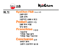 프랜차이즈 교촌치킨 조사-2