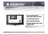 [디스플레이] PDP(Plasma Display Panel)-3