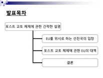[환경정책론] EU를 위시로 한 선진국의 입장에 관한 발표-2