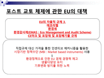 [환경정책론] EU를 위시로 한 선진국의 입장에 관한 발표-8