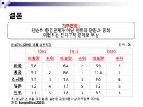 [환경정책론] EU를 위시로 한 선진국의 입장에 관한 발표-10