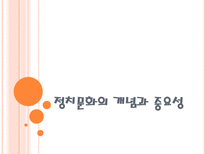 정치문화 레포트-3