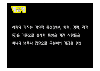 공직분류제도 -계급제와 직위분류제-5