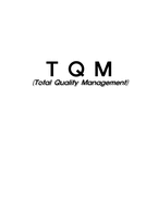 TQM(Total Quality Management)-1
