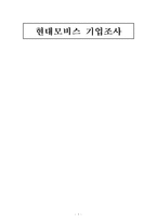 현대모비스 기업조사-1