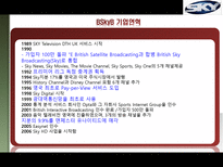 BSkyB(British Sky Broadcasting) 분석-3