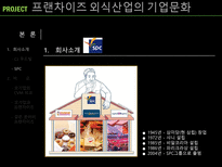 프랜차이즈 외식산업의 기업문화-12