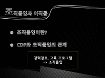 [인적자원관리] CDP(Career Development Program)-4