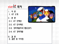 [인사관리] KT의 인사제도와 경력개발-2