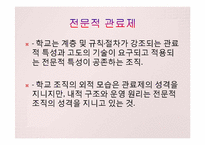 학교 조직의 특징과 문제-9