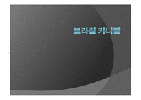[브라질사회] 브라질 카니발-1