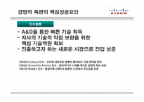 [국제경영론] Cisco 시스코 핵심역량-10