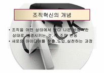 [조직행위론] 조직혁신과 변화-5