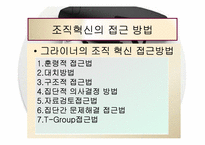[조직행위론] 조직혁신과 변화-10