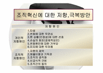 [조직행위론] 조직혁신과 변화-13