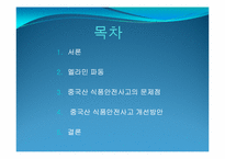 멜라민파동으로 본 중국산식품안전사고-2