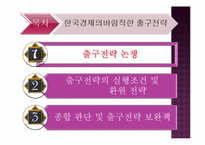 한국경제의 바람직한 출구전략-2
