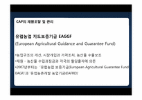 유럽연합의 공동농업정책(CAP -Common Agricultural Policy)-10