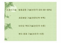 [생명기술] BT산업의 시장과 기술적 차이점-11
