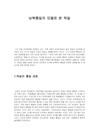 [정치학]남북통일 모델-1