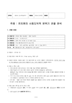 [영유아교수학습] 유치원의 사회도덕적 분위기 관찰 분석-1