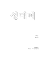 성매매문제 레포트-1