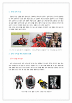 기능성 의복과 소재 -Motorcycle wear-2