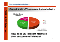 [경영정보] SK Telecom(SK텔레콤) CRM 사례-5
