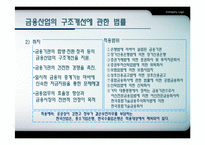 금융기관 구조조정-8