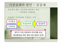 [금융정책] 시장실패와 정부실패-7