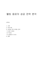 웰빙 음료의 성공 전략 분석-1