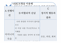 [사회복지실천론] 인지행동이론으로 `여자 ,정혜` 상담-9