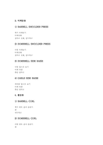 [보디빌딩]웨이트트레이닝(헬스, 보디빌딩)의 원리와 원칙 및 용어, 웨이트트레이닝(헬스, 보디빌딩)의 자세, 웨이트트레이닝(헬스, 보디빌딩)의 기본기술과 응용기술, 웨이트트레이닝(헬스, 보디빌딩)의 효과 분석-13