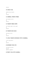 [보디빌딩]웨이트트레이닝(헬스, 보디빌딩)의 원리와 원칙 및 용어, 웨이트트레이닝(헬스, 보디빌딩)의 자세, 웨이트트레이닝(헬스, 보디빌딩)의 기본기술과 응용기술, 웨이트트레이닝(헬스, 보디빌딩)의 효과 분석-14