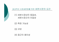 시장세분화와 제품포지셔닝-8