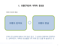 브랜드자산의 개념 및 관리-11