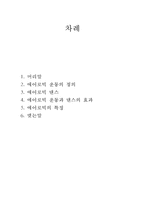 에어로빅 운동 레포트-1