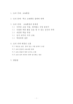 교육 환경에 대한 토의-2