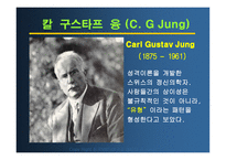 칼 융의 분석심리학(성격심리)-3