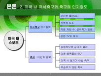 미국 내 축구와 미식축구의 인기-9