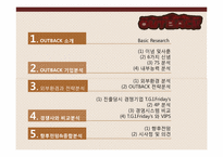 [국제경영] OUTBACK(아웃백) 한국진출의 성공 전략에 대하여-2