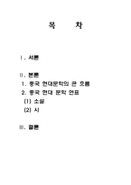 중국 현대 문학사 연표 정리-2