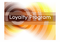 Loyalty Program(로열티 프로그램)-1