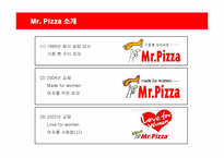 [마케팅] 미스터피자(Mr.Pizza)의 마케팅 분석-5